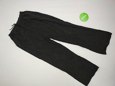 black squad oversized fit: Spodnie materiałowe damskie, rozmiar S — 2