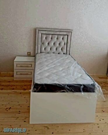 carpayilarin qiymeti: Новый, Односпальная кровать, С подъемным механизмом, С матрасом, С выдвижными ящиками, Азербайджан