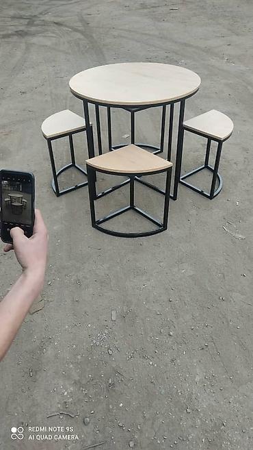 Кухонные столы и стулья: Кухонный стол и стул, Новый, Самовывоз, Бесплатная доставка, Платная доставка — 2