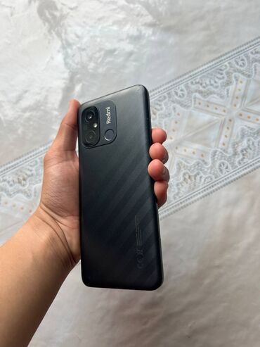 Redmi: Redmi, Redmi 12C, Б/у, 128 ГБ, цвет - Черный, 2 SIM
