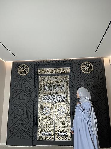 Панно: Художник каллиграф - Настенное декоративное панно крупного формата с — 1