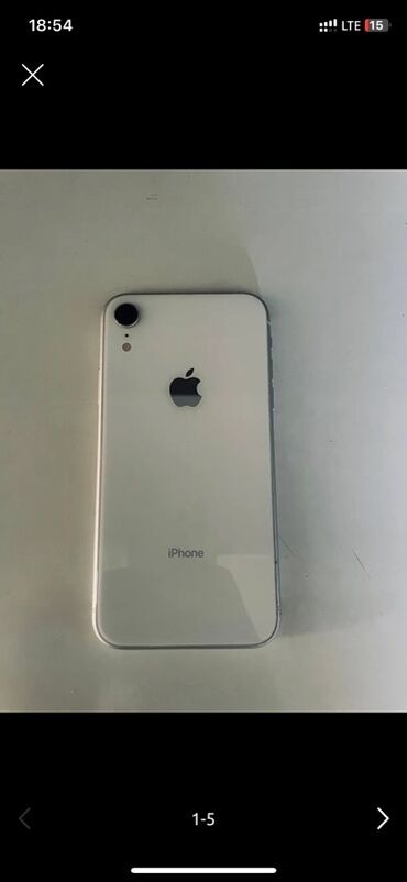 купить монитор 32: IPhone Xr, Б/у, 128 ГБ, Белый, Защитное стекло, Чехол, 77 %