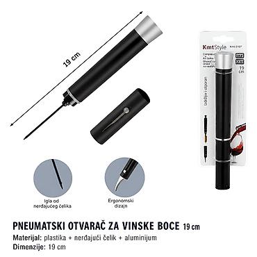 KMT Otvarač za vino pod pritiskom vazduha 2407900 Pneumatski otvarač