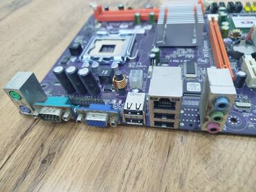 не рабочие видеокарты: Материнская плата, Б/у, LGA775, Micro-ATX, Для ПК