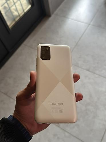 apple iphone 1: Samsung Galaxy A02 S, 32 GB, rəng - Ağ, Face ID — 1