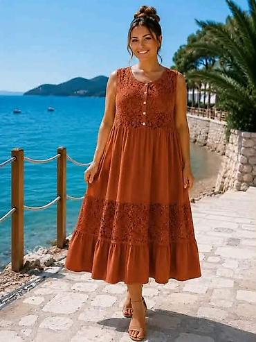 cvece mindjuse: Haljina za punije
Predivan pamuk
XL 2XL 3XL 
Cena : 3.200 dinara — 6