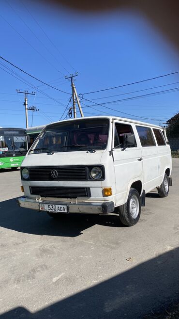 дешевые машина: Volkswagen Transporter: 1986 г., 1.6 л, Дизель, Минивэн