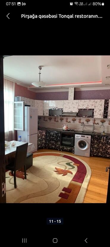 Uzunmüddətli kirayə evlər: 120 kv. m, 3 otaqlı, Kombi, İnternet, Telefon -da lalafo.az — 11 Uzunmüddətli kirayə evlər: 120 kv. m, 3 otaqlı, Kombi, İnternet, Telefon — 11