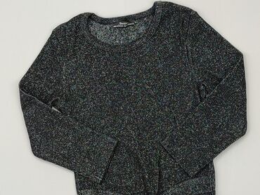 krótki szary sweterek: Sweterek, 8 lat, 122-128 cm, stan - Bardzo dobry