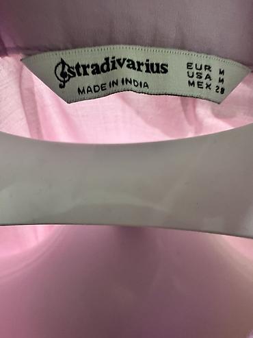 Köynək və bluzalar: Stradivarius ekskluziv qadın köynəyi – rəngli blok dizayn. Rusiyada — 4
