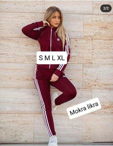 Gornji i donji deo: Komplet zenske trenerke/Mokra likra NOVO!
3600 din
S m l xl
NP na lalafo.rs — 3 Gornji i donji deo: Komplet zenske trenerke/Mokra likra NOVO!
3600 din
S m l xl
NP — 3