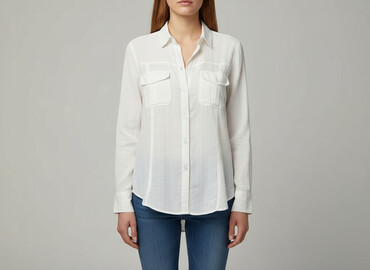 koszula oversize w paski zara: Zara, Сорочка жіноча, розмір M