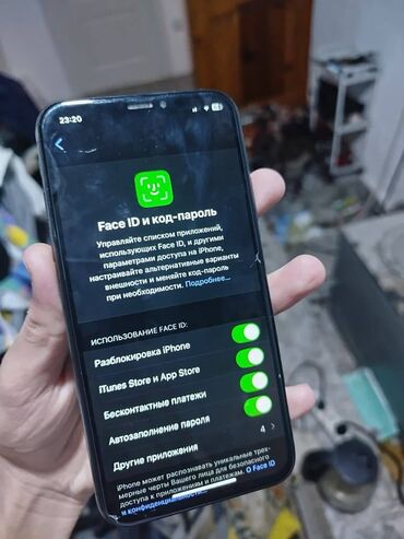 айфон бу бишкек: IPhone Xs, Б/у, 64 ГБ, Jet Black, Чехол, В рассрочку, 100 %