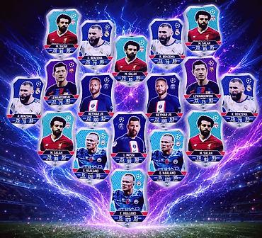 rus pulları: UEFA Çempionlar Liqası mövzusunda futbol kolleksiya — 1