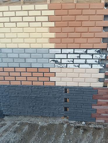 Фасадные сэндвич панели: Фасадные панели под кирпич - Материал: бетон/фибробетон (литые — 38