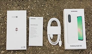 gps с прослушкой: Samsung Galaxy A26 5G, Новый, 128 ГБ, цвет - Белый, 2 SIM — 1