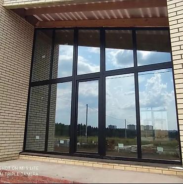 Алюминиевые окна на заказ: Алюминиевое окно на заказ, Тип окна: Балконные, Витражные, Мансардные, Бесплатная установка, Без рассрочки — 4