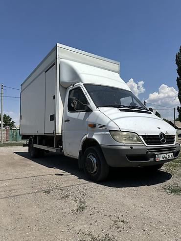 sprinter 2003: Mercedes-Benz Sprinter CDI, грузовой фургон с будкой. Автомобиль — 3