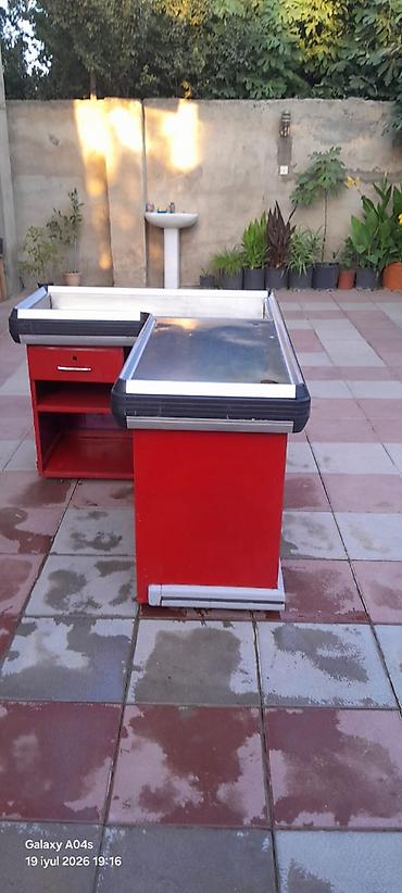 kompressor 100: Market üçün kassa stolu L şəkilli. 90* 150* 100 Ünvanan götürmə — 4