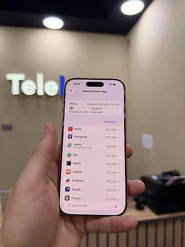 hile mobile: IPhone 17 Pro, 256 GB, Narıncı, Zəmanət, Kredit, Simsiz şarj — 6