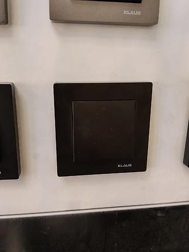 argb controller: Выключатель клавишный KLAUS, настенный, в квадратной рамке. - Тип — 1