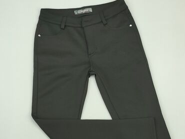 eleganckie bluzki do czarnych spodni: Material trousers, L (EU 40), condition - Perfect
