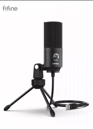 Колонки для ПК и ноутбуков: Студийный микрофон Fifine K669. Можно подключить к ноутбуку at lalafo.kg — 6 Колонки для ПК и ноутбуков: Студийный микрофон Fifine K669. Можно подключить к ноутбуку — 6