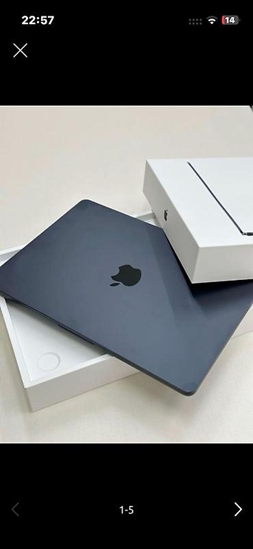 logitech mx keys: MacBook Air 13.6" (чёрный/ Midnight) с процессором Apple Silicon есть — 1