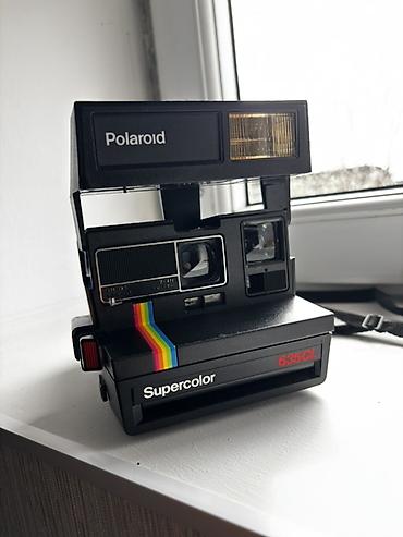 kamera polaroid: Polaroid Supercolor 635CL instant kamera - Orijinal Polaroid 600 — 1