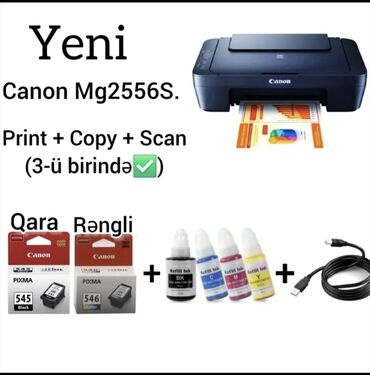 printer islenmis: Yeni Model Canon Mg2556s Printerləri satışdadır. Ev və ya ofis üçün
