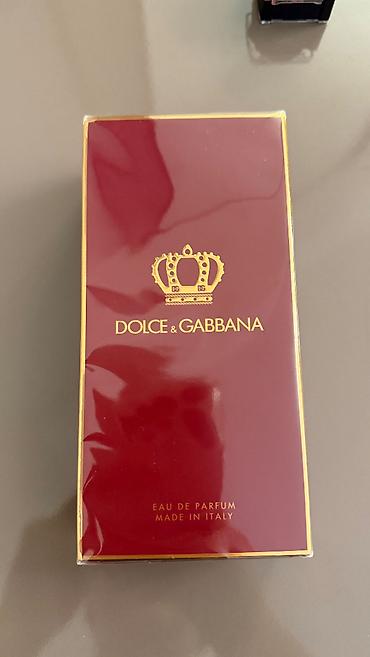 Təzə, açılmamış və tamamilə original ətir Dolce&Gabbana 100 ml lalafo.az -da Təzə, açılmamış və tamamilə original ətir Dolce&Gabbana 100 ml