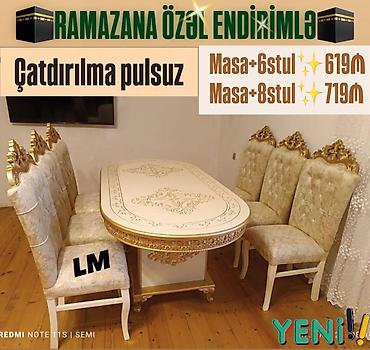 qubka: *Möhtəşəm _TACMARAL_ masa dəsti*👑 *Yüksək keyfiyyətlə* Qiymət  — 1
