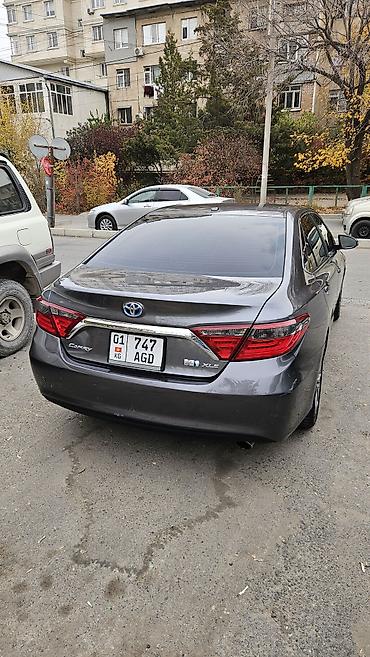 камри кыргызстан: Toyota Camry: 2016 г., 2.5 л, Автомат, Гибрид, Седан — 5