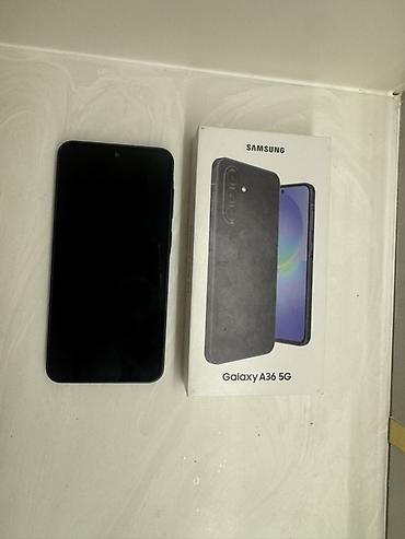 hoco e96a: Samsung Galaxy A36 5G, Б/у, 128 ГБ, цвет - Черный, 2 SIM — 1