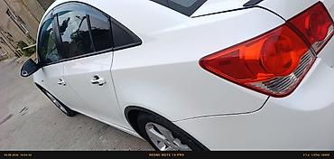 cruze 2012: Chevrolet Cruze sedan – ağ rəng, benzinlə işləyən, avtomatik ötürmə — 6
