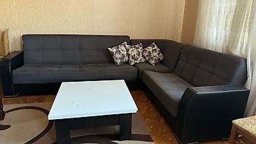 İşlənmiş, Künc divan, Qonaq otağı üçün, Açılan