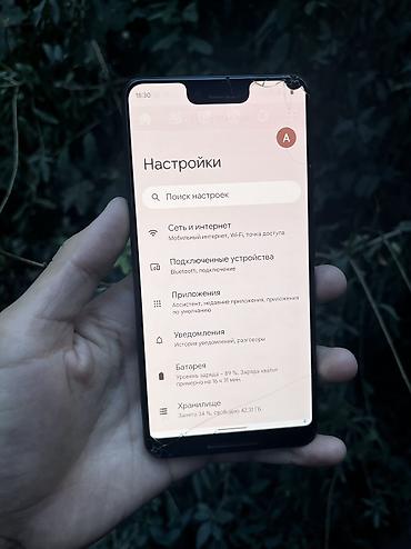 чехол pixel 3: Google Pixel 3 XL, Б/у, 64 ГБ, цвет - Черный, 1 SIM — 1