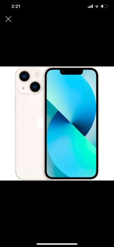 Apple iPhone: IPhone 13, Starlight, Face ID