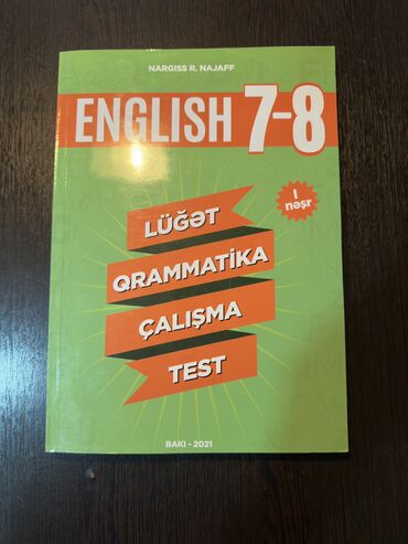 azərbaycan dili və ədəbiyyat müəllimi vakansiya 2021: Nargiz Nacaf 7-8 1ci nəşr