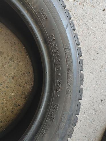 145 r13c: Шины 195 / 55 / R 16, Зима, Б/у, Комплект, Легковые, Япония, Bridgestone — 2