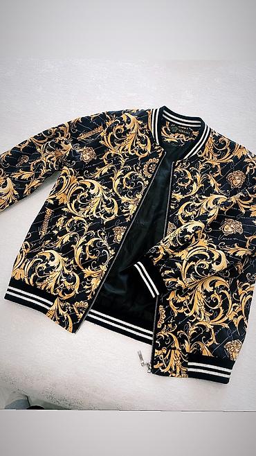 Детская одежда и обувь: Versace vetrovka qız ve oglan usagı ucun unısex kurtka. 6,7,8,9 yaslı — 2