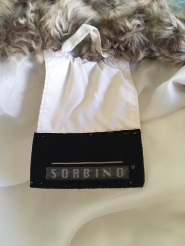 Zimske jakne: Sorbino bela perjana jakna veličina l. Na kragni je pravo krzno koje — 4