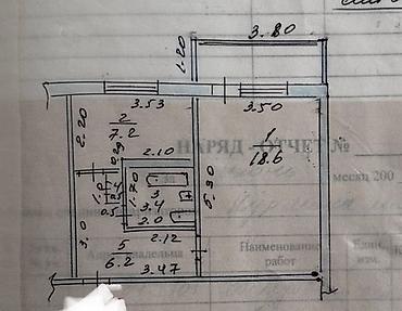 Продажа квартир: 1 комната, 36 м², 105 серия, 4 этаж, Евроремонт at lalafo.kg — 14 Продажа квартир: 1 комната, 36 м², 105 серия, 4 этаж, Евроремонт — 14