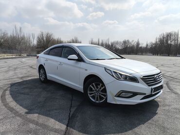 авто без первоначального взноса бишкек: Hyundai Sonata: 2016 г., 2 л, Автомат, Газ, Седан