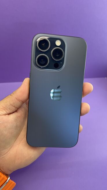 Apple iPhone: IPhone 15 Pro, Б/у, 128 ГБ, 89 % — 10
