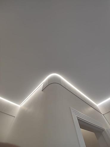 Трековые светильники и споты: Натяжные потолки, глянец, матовый, сатиновые, 3Dпотолки, световой — 10