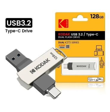 Отвертки: Флеш-накопитель KODAK USB 3.2/Type-C 128 Гб для смартфона и