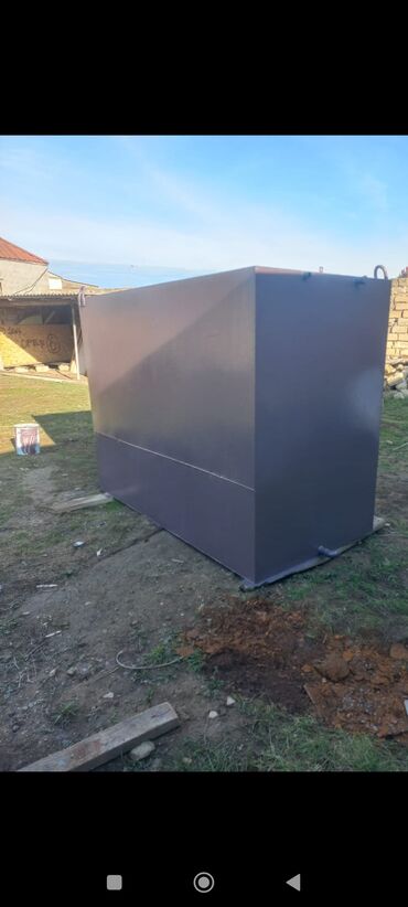 Baklar və çənlər: Bak, Metal, 1000 l l, İşlənmiş, Ödənişli çatdırılma — 6