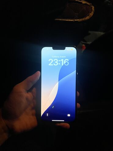 охладитель телефона: IPhone 13 Pro Max, Колдонулган, 256 ГБ, Көгүлтүр, Заряддоочу түзүлүш, 85 %