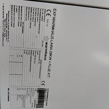 warmhaus: Kombi Warmhaus Lawa 28KW (flue kit ilə) Xüsusiyyətlər: - Model — 3